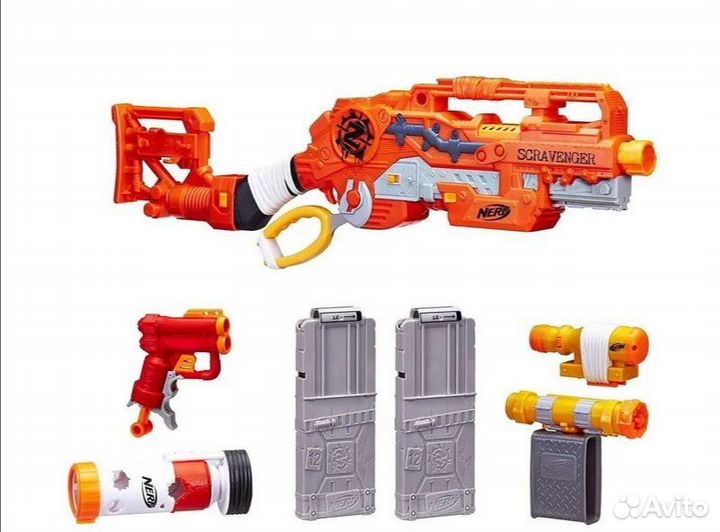 Бластер нерф зомби страйк