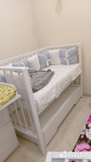 Бортики в детскую кроватку