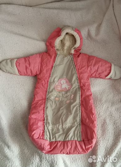 Зимний комбинезон для девочки