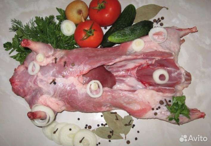 Мясо нутрии домашнее