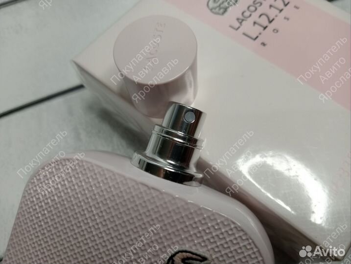 Lacoste l.12.12 rose eau de parfum 100 мл