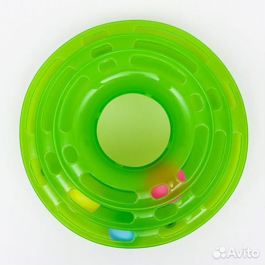 2 шт. Игровой комплекс 'Пижон' для кошек с 3 шарик