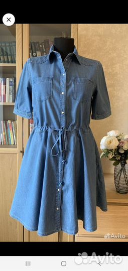 Pepe jeans платье джинсовое