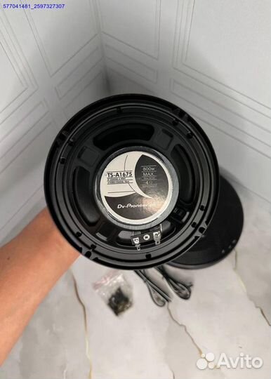 Новые автоколонки Pioneer TS-A1675 800W 16см