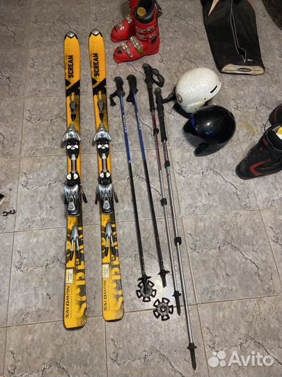 Горные лыжи salomon