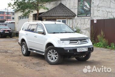 Силовой бампер передний Mitsubishi Pajero Sport II