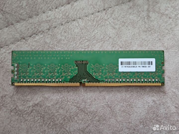 Оперативная память ddr4, 4 gb samsung