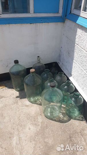 Банка 10 литров стеклянная