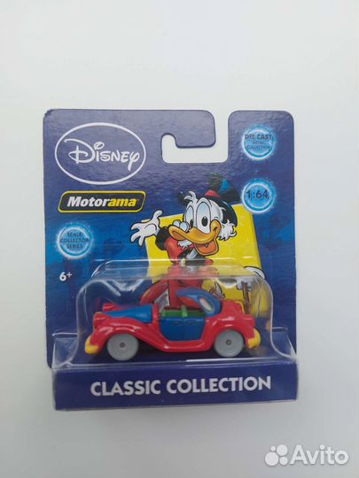 Машинки Disney motorama 1:64
