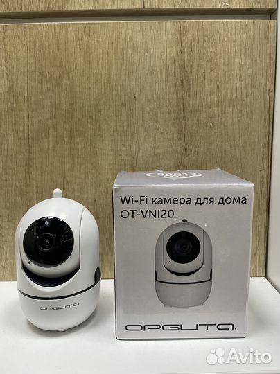 Wi-FI Камера для дома Орбита OT-VNI20 Белая