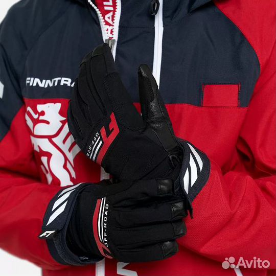 Перчатки Finntrail GT 2790 GraphiteRed