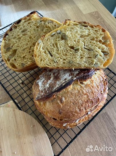 Безглютеновый хлеб на закваске