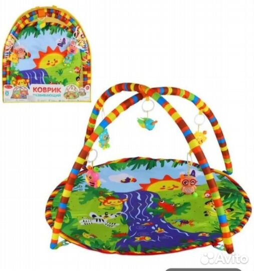 Развивающий коврик для новорожденных
