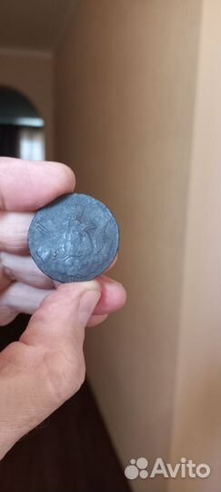 Копейка 1755 г облачная