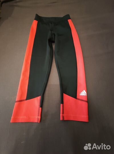 Лосины спортивные укороченные adidas xs