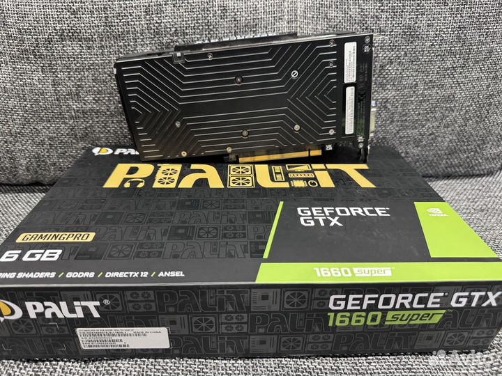 Видеокарта GTX 1660 super 6gb
