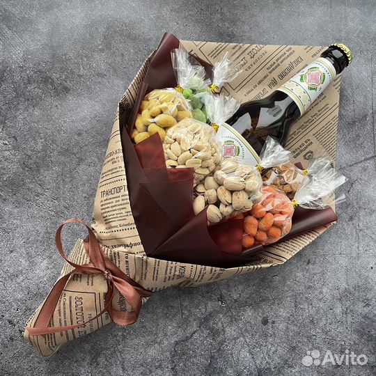 Букеты и подарки мужчинам