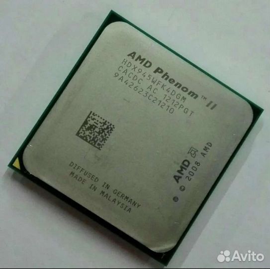 Процессор amd Phenom II X4 945