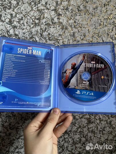Игра на ps4 человек паук