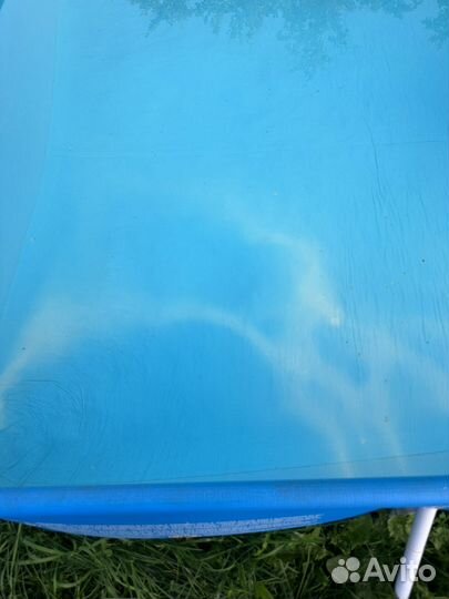 Каркасный бассейн с насосом фильтром