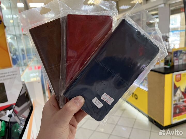 Чехол книжка для Samsung Galaxy A14, A24, A34 и др