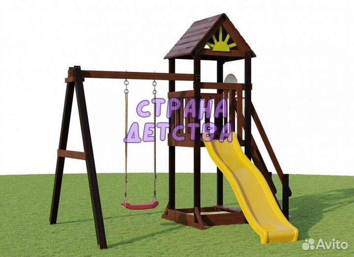 Детская площадка уличная, для дачи