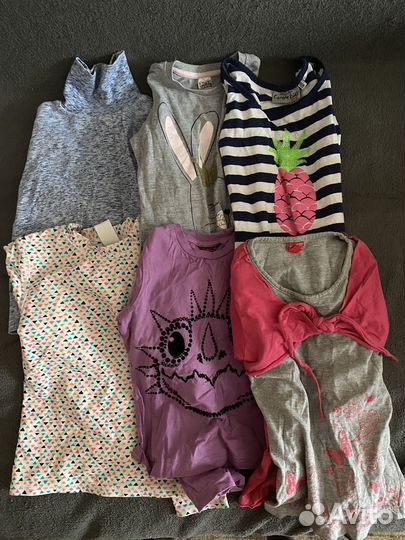 Вещи пакетом на девочку 110-116-122