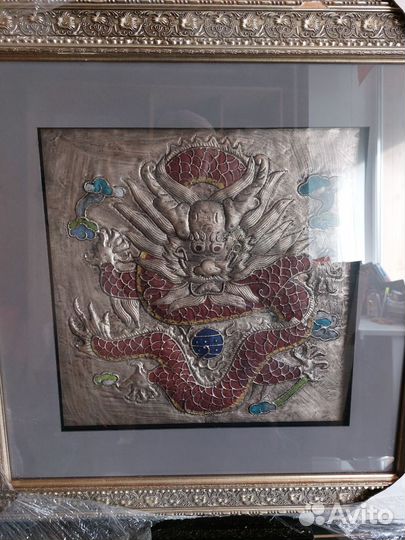 Панно, белый дракон, Фэн Шуй, защита и процветание