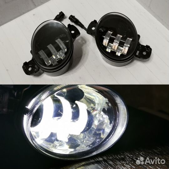 Светодиодные противотуманные фары Nissan 5линз 50W