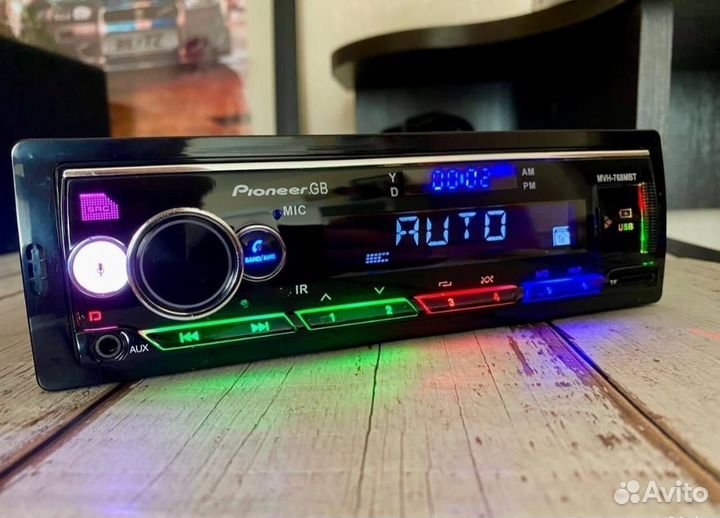 Магнитола Pioneer С Блютусом Новая