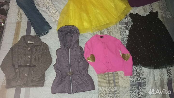 Пакет одежды для девочки 98-110