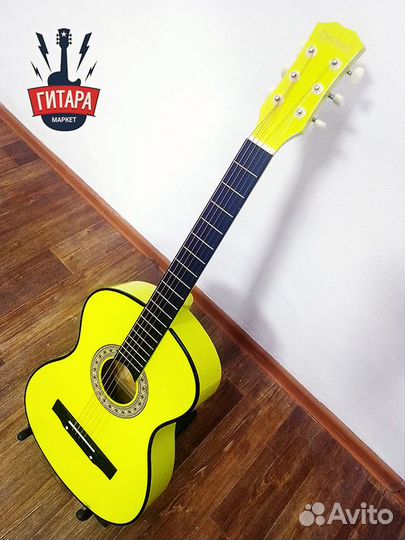 Гитара акустическая DaVinci DF-50A Neon Green