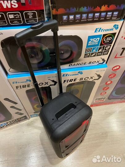 Мощная блютуз колонка караоке 300W (Новая)