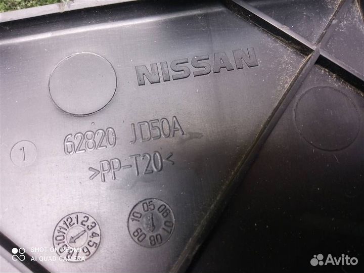 Воздуховод радиатора Nissan Qashqai (J10) 2006-20