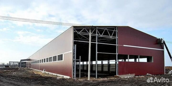 Строительство складов, ангаров, навесов