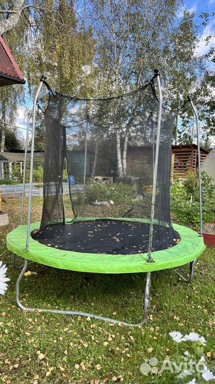 Батут с сеткой