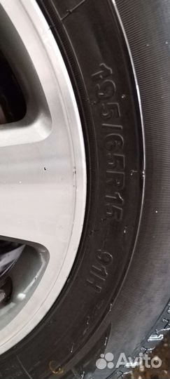 Литые диски с резиной на toyota