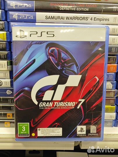 Gran turismo 7 ps5 диск