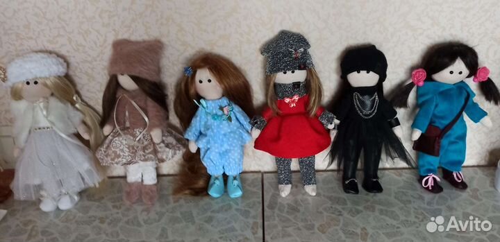 Текстильная кукла, ручная работа