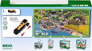 Brio 33630 локомотив золотой