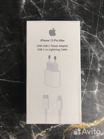 Зарядное устройство для Apple iPhone 20W + кабель