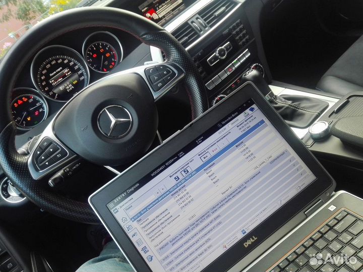 Диагностика и кодирование Mercedes benz