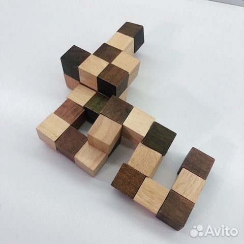 Игрушка змейка. «Сложи куб»