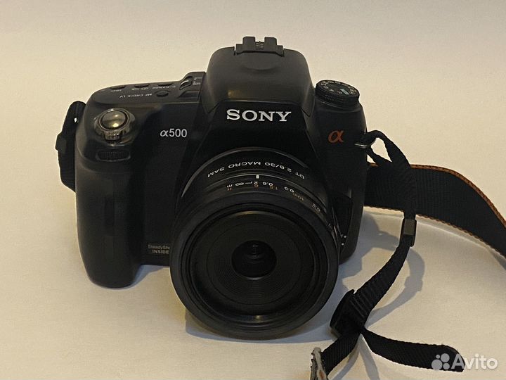 Зеркальный фотоаппарат sony alpha-500