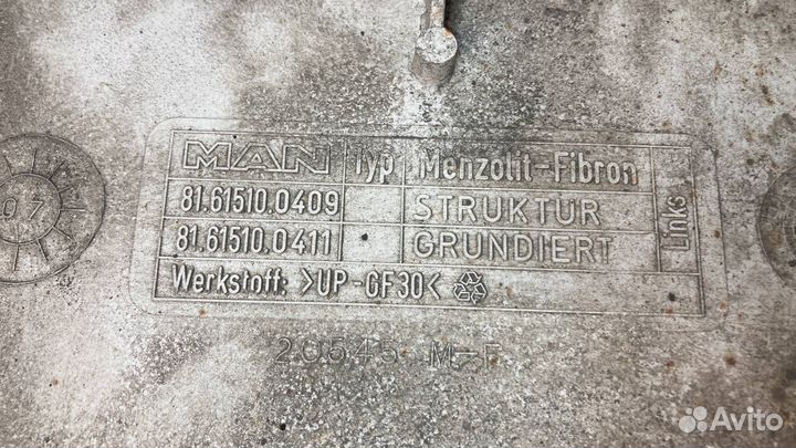 Продолжение крыла MAN TGA 2008