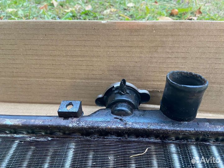 Фаркоп и радиатор на Mitsubishi lancer IX