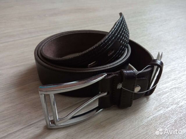 Мужской кожаный ремень