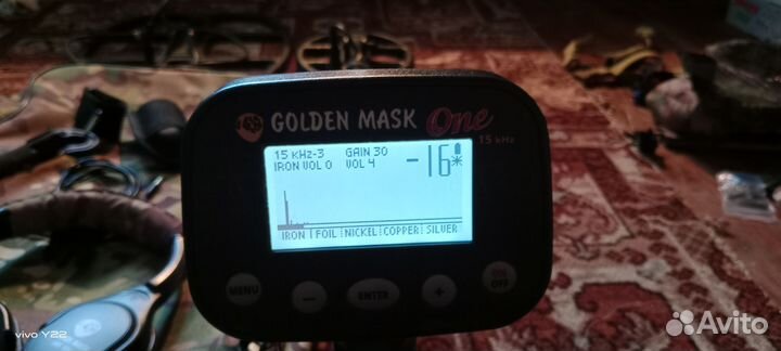 Металлоискатель голоден маск оне 15 кГц