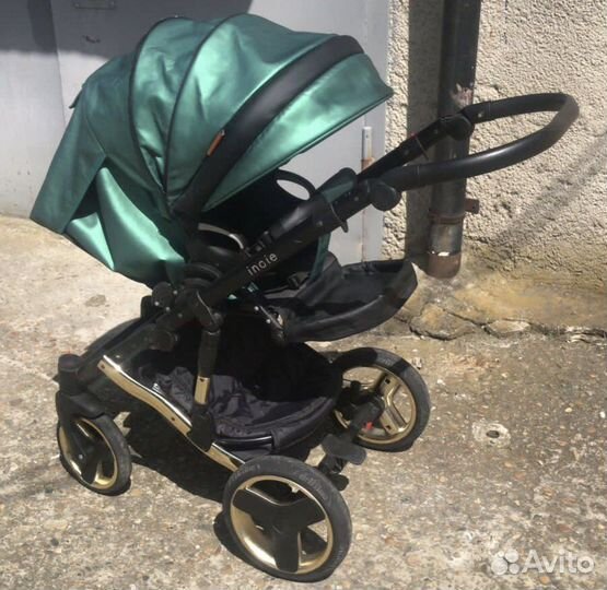 Коляска польская 2 в 1 indie