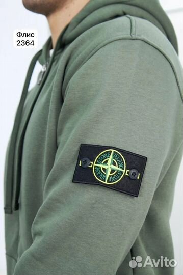 Stone island теплый спортивный костюм